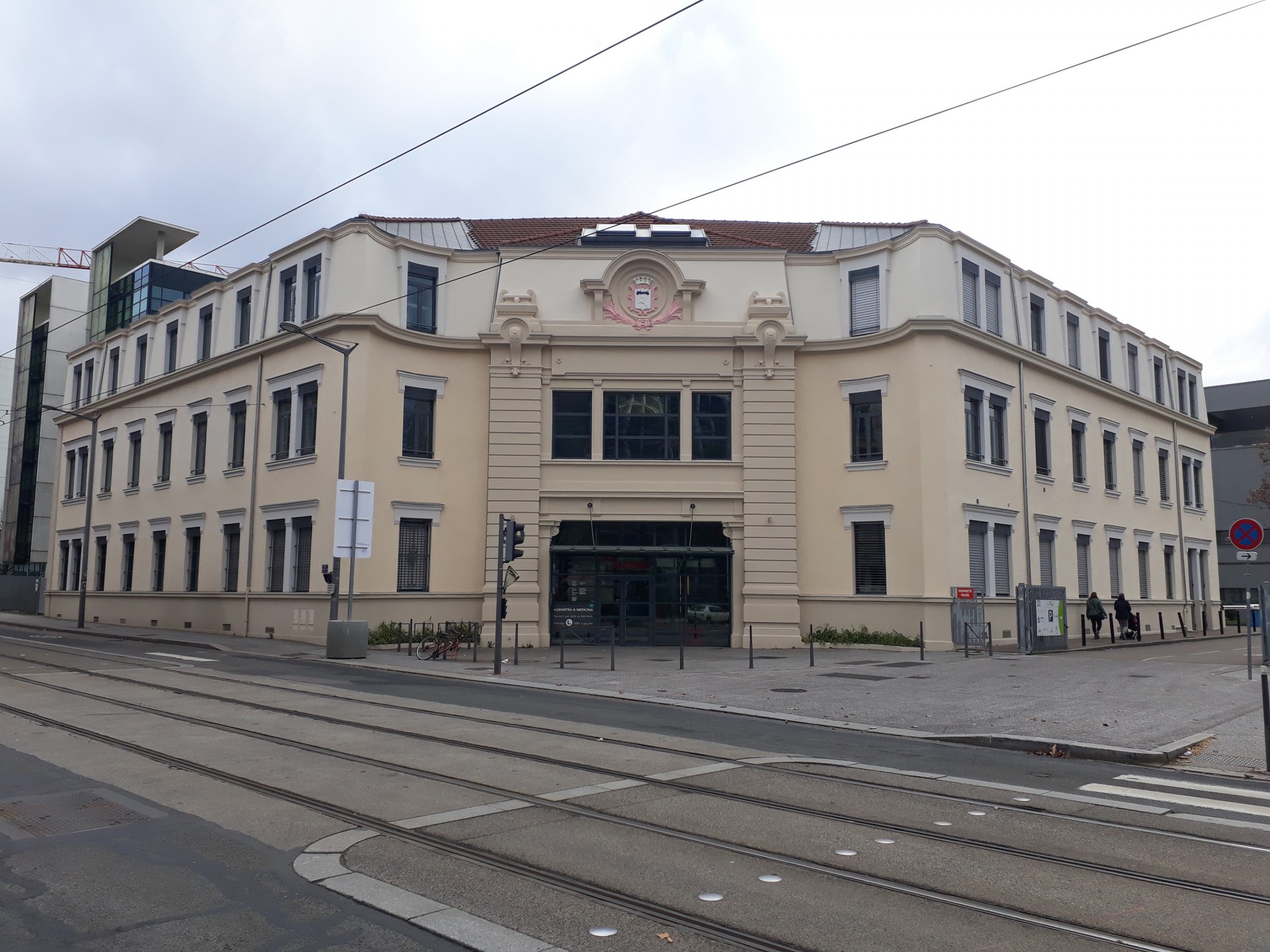 Batiment laennec lyon ravalement de facade 2022